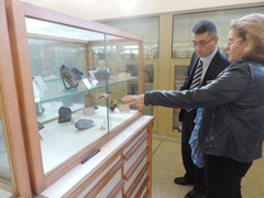 Visite de l’Ambassadeur KUROKAWA au Musée du Ministère de l’Energie, des Mines, de l’Eau et de l’Environnement - 2015/10/19