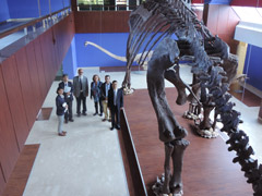Visite de l’Ambassadeur KUROKAWA au Musée du Ministère de l’Energie, des Mines, de l’Eau et de l’Environnement - 2015/10/19