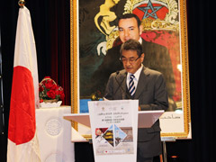 Assistance de l’Ambassadeur KUROKAWA à la 1ère édition du Festival d’Echange Culturel Fès-Kyoto - 2016/04/09