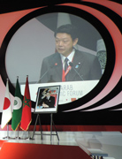 "The Fourth Japan-Arab Economic Forum" à Casablanca - S.E. M. Yoji Muto, ministre délégué des Affaires étrangères - 2016/05/04-05