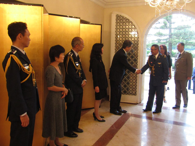L’Ambassadeur Hanatani a rendu une visite de courtoisie auprès du S.E.M. Abdelhakim BENCHAMACH, Président de la Chambre des Conseillers- 11/07/2017