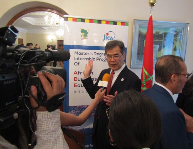 Réception à l’occasion du départ des 6 participants sélectionnés dans le cadre de « African Business Education Initiative for Youth (ABE Initiative) » de l’année_18/07/2018