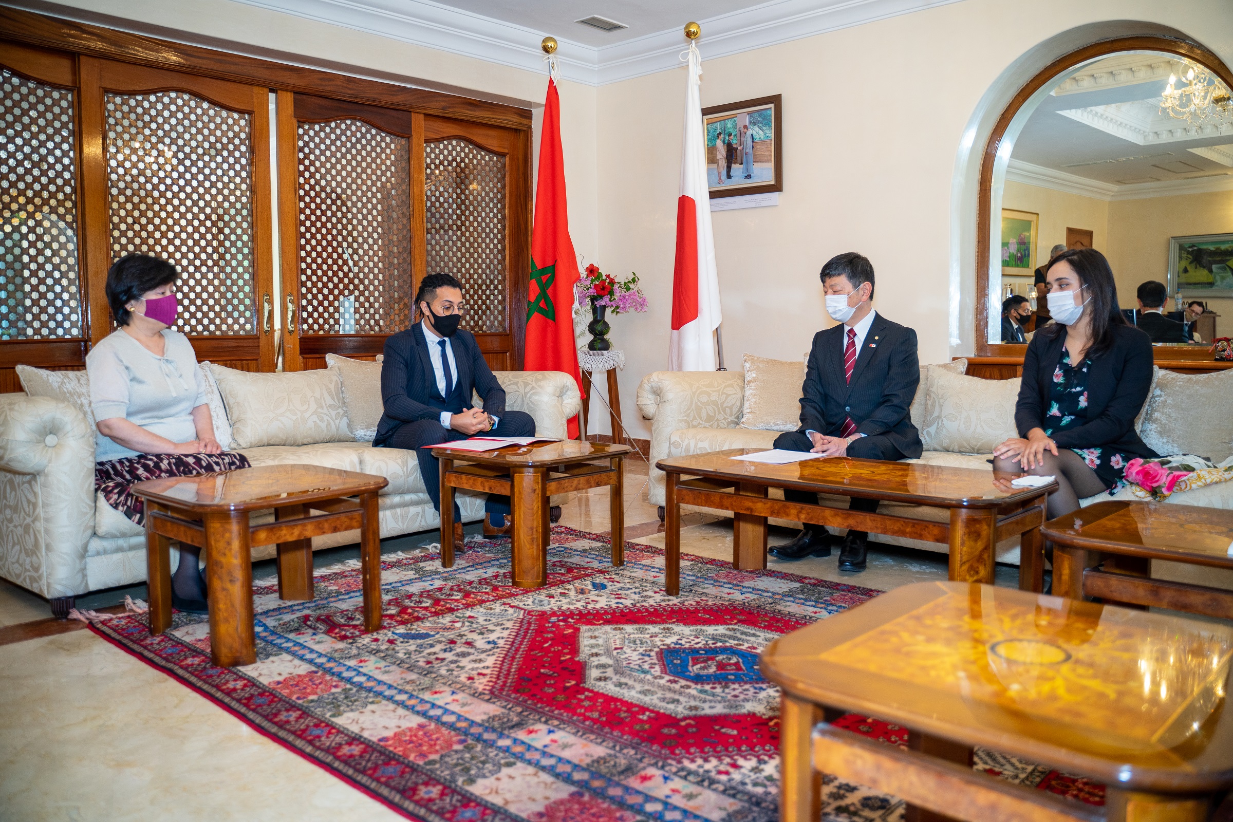 2020年度ABEイニシアティブ合格生を招いてのお茶会(令和2年10月17日)