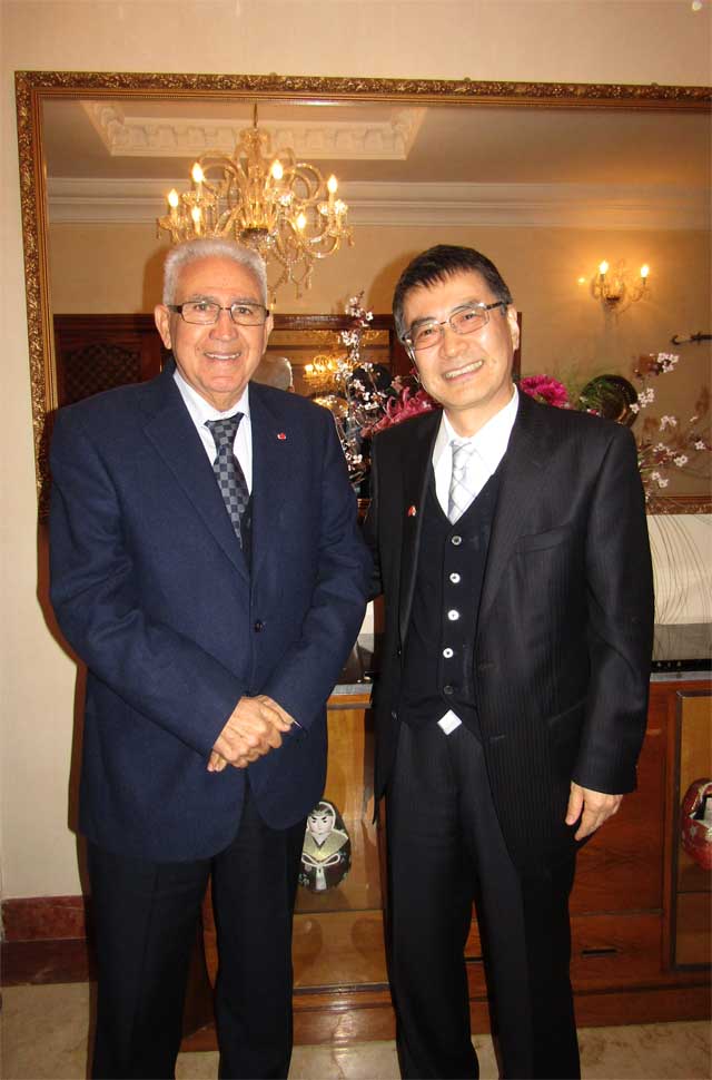 La réception du départ définitif de SEM Ambassadeur Kurokawa