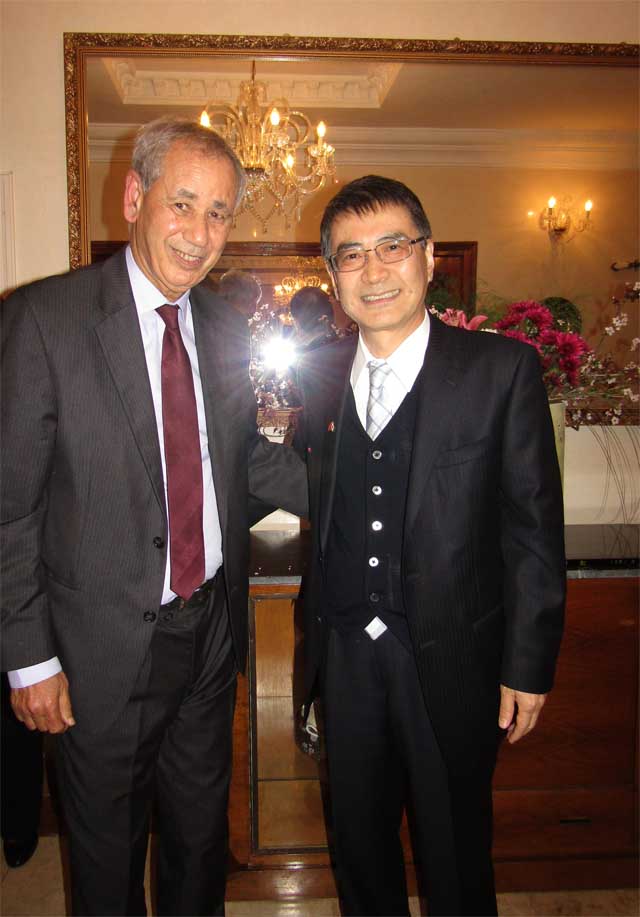 La réception du départ définitif de SEM Ambassadeur Kurokawa