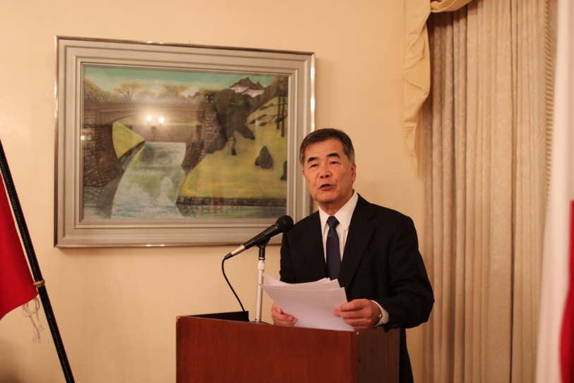 Réception en l’honneur des nouveaux bousiers du Gouvernement du Japon- 02/03/2018