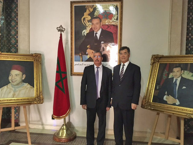 L’Ambassadeur Hanatani a rendu une visite de courtoisie auprès du M. Mohamed Sadiki, Maire de Rabat- 24/07/2017