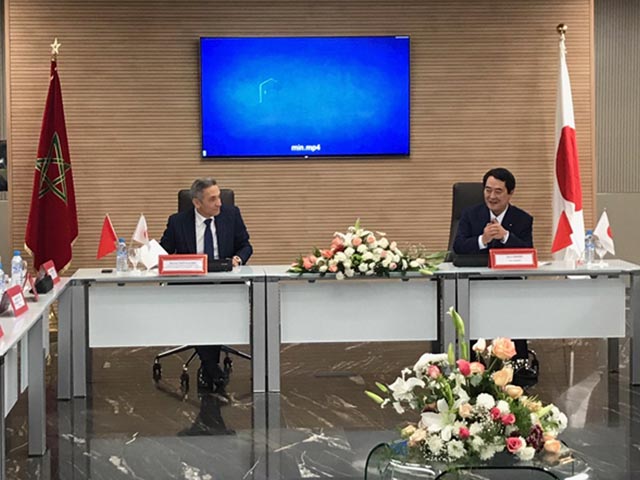 La visite de S.E.M. Takao MAKINO, Ministre délégué auprès du Ministre de l’Aménagement du Territoire, des Infrastructures, du Transport et du Tourisme du Japon, au Maroc-10-12/01/2018