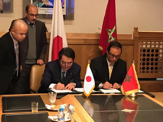 La visite de S.E.M. Takao MAKINO, Ministre délégué auprès du Ministre de l’Aménagement du Territoire, des Infrastructures, du Transport et du Tourisme du Japon, au Maroc-10-12/01/2018