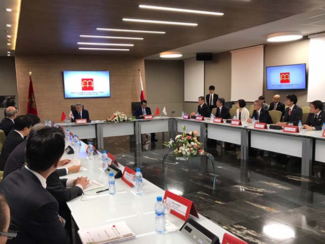 La visite de S.E.M. Takao MAKINO, Ministre délégué auprès du Ministre de l’Aménagement du Territoire, des Infrastructures, du Transport et du Tourisme du Japon, au Maroc-10-12/01/2018