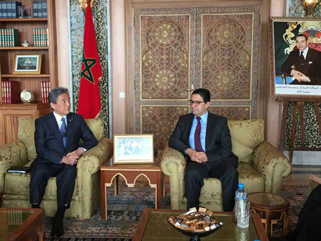 在モロッコ日本国大使館      Ambassade du Japon au Maroc