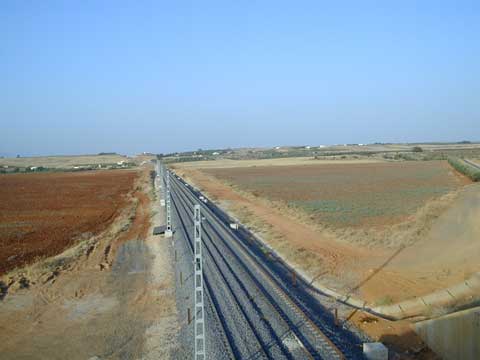 Doublement de la voie entre Meknès et Fès